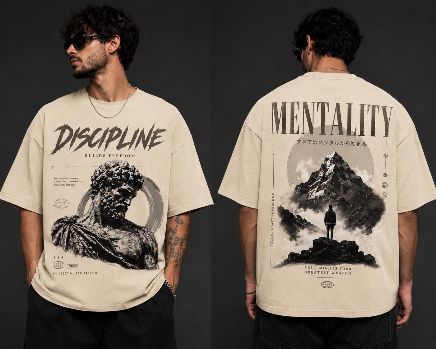 Discipline Grey Tshirt